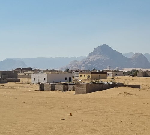 Village in the Disi District. Photo credit to Qais Hamarneh