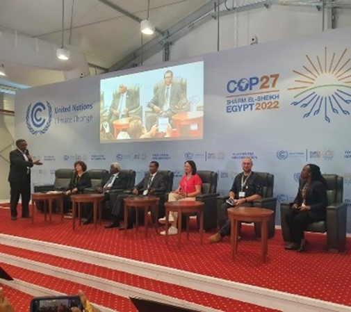 Launch of the multi stakeholder partnership at COP 27, Egypt